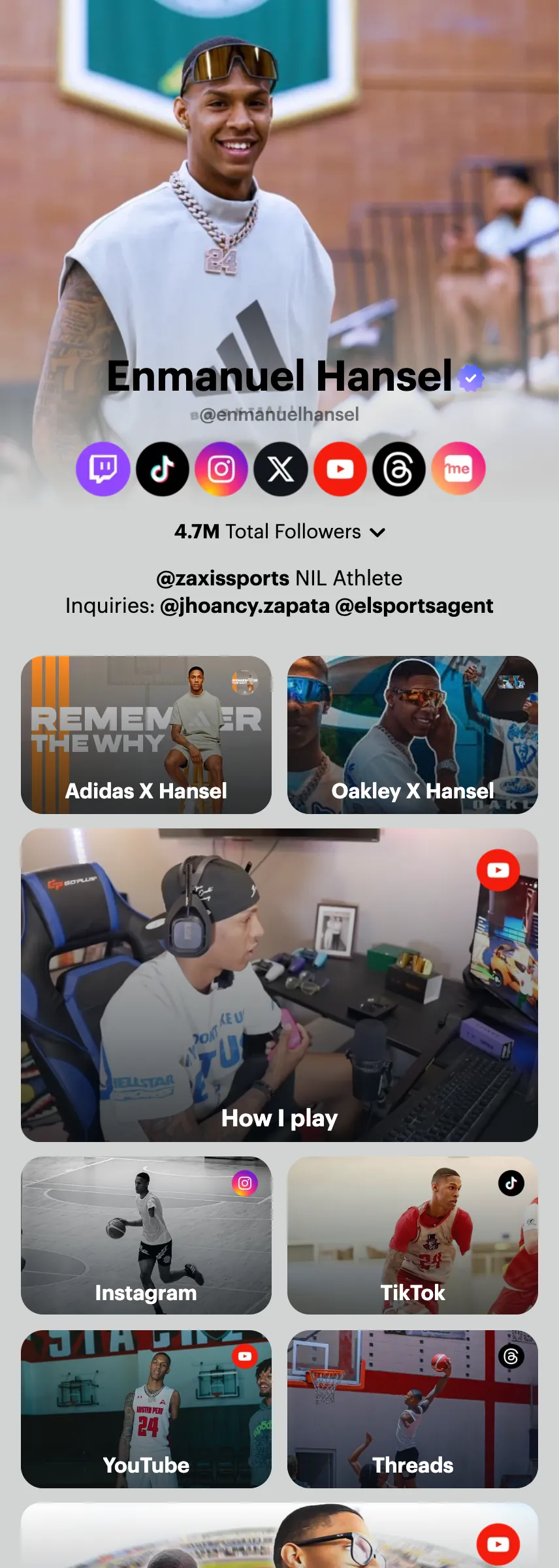 Profile screenshot enmanuelhansel
