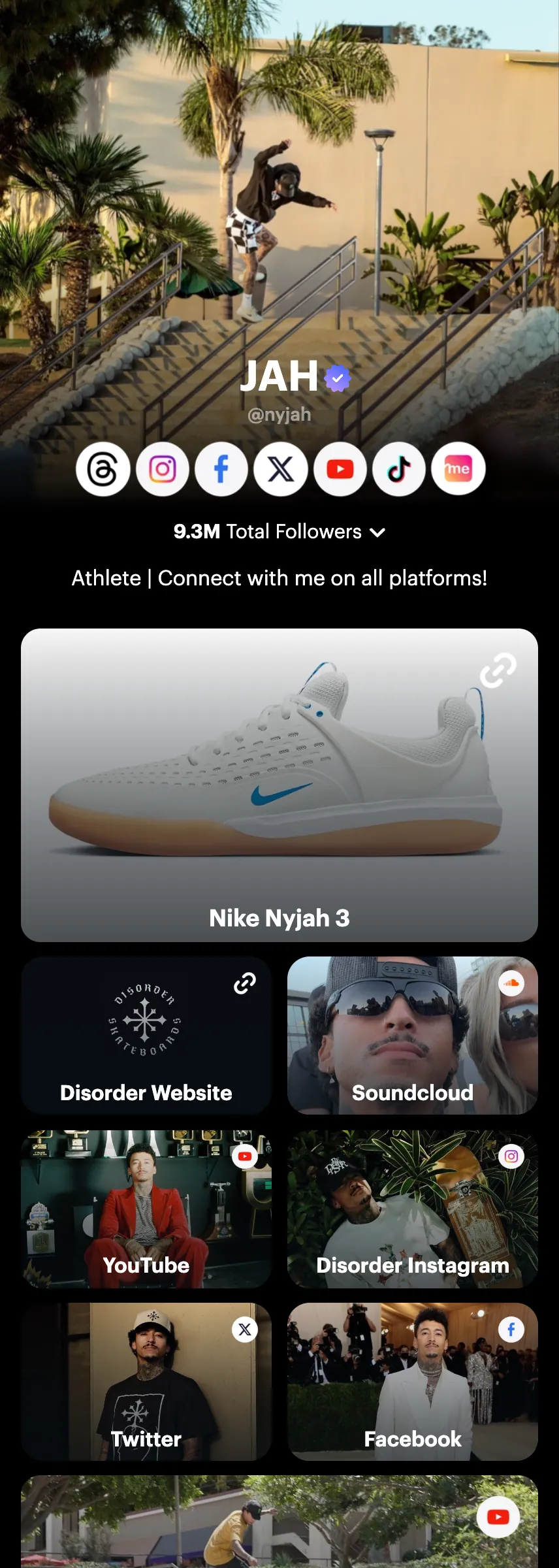 Profile screenshot nyjah