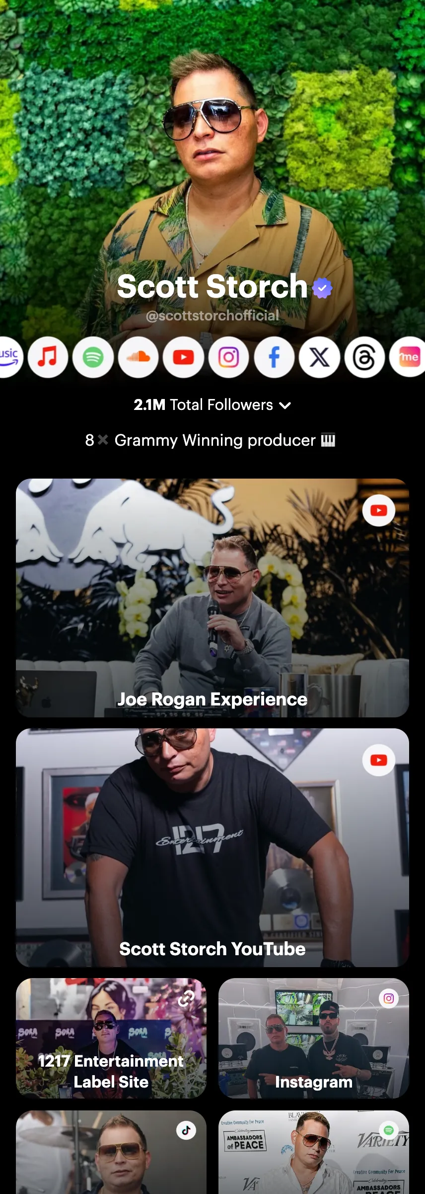 Profile screenshot scottstorchofficial