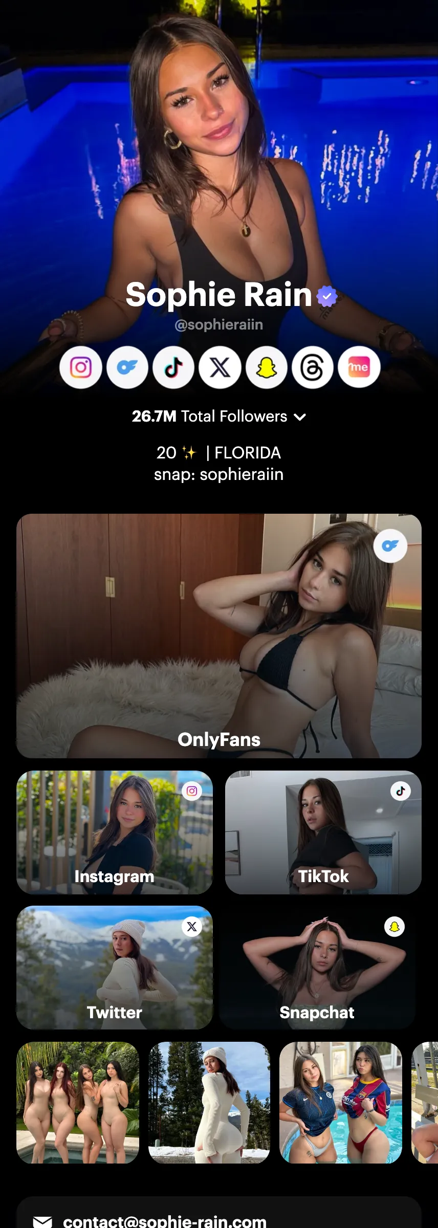 Profile screenshot sophieraiin