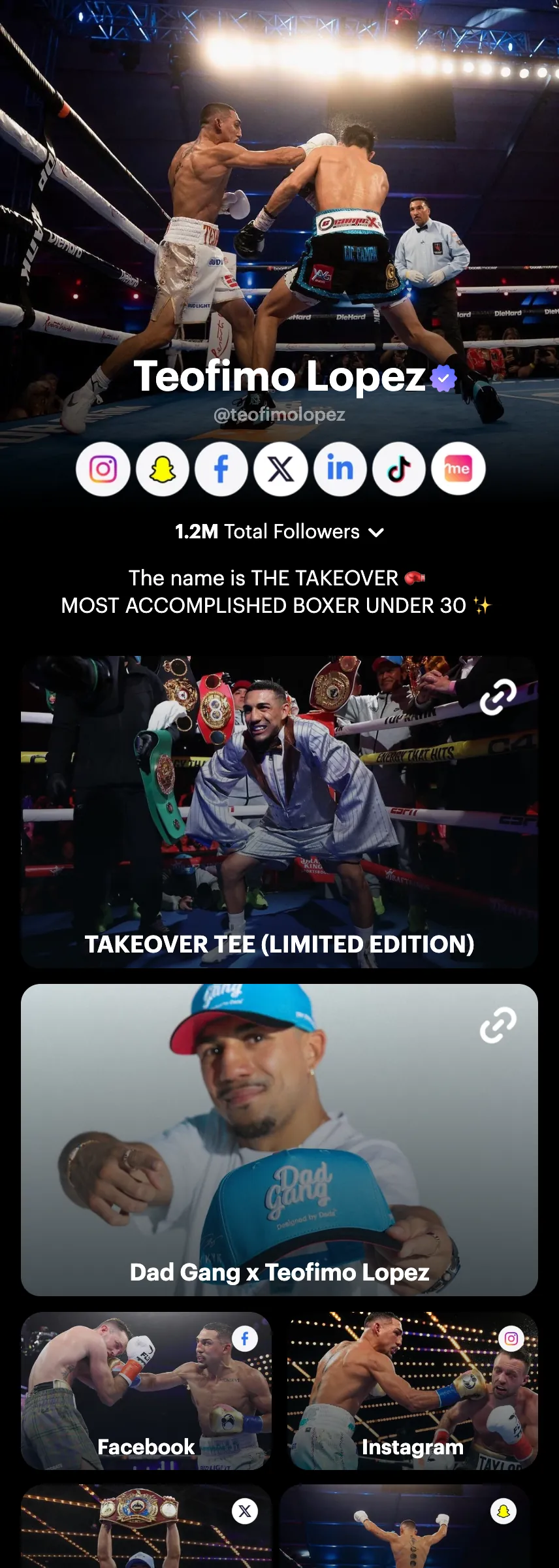 Profile screenshot teofimolopez
